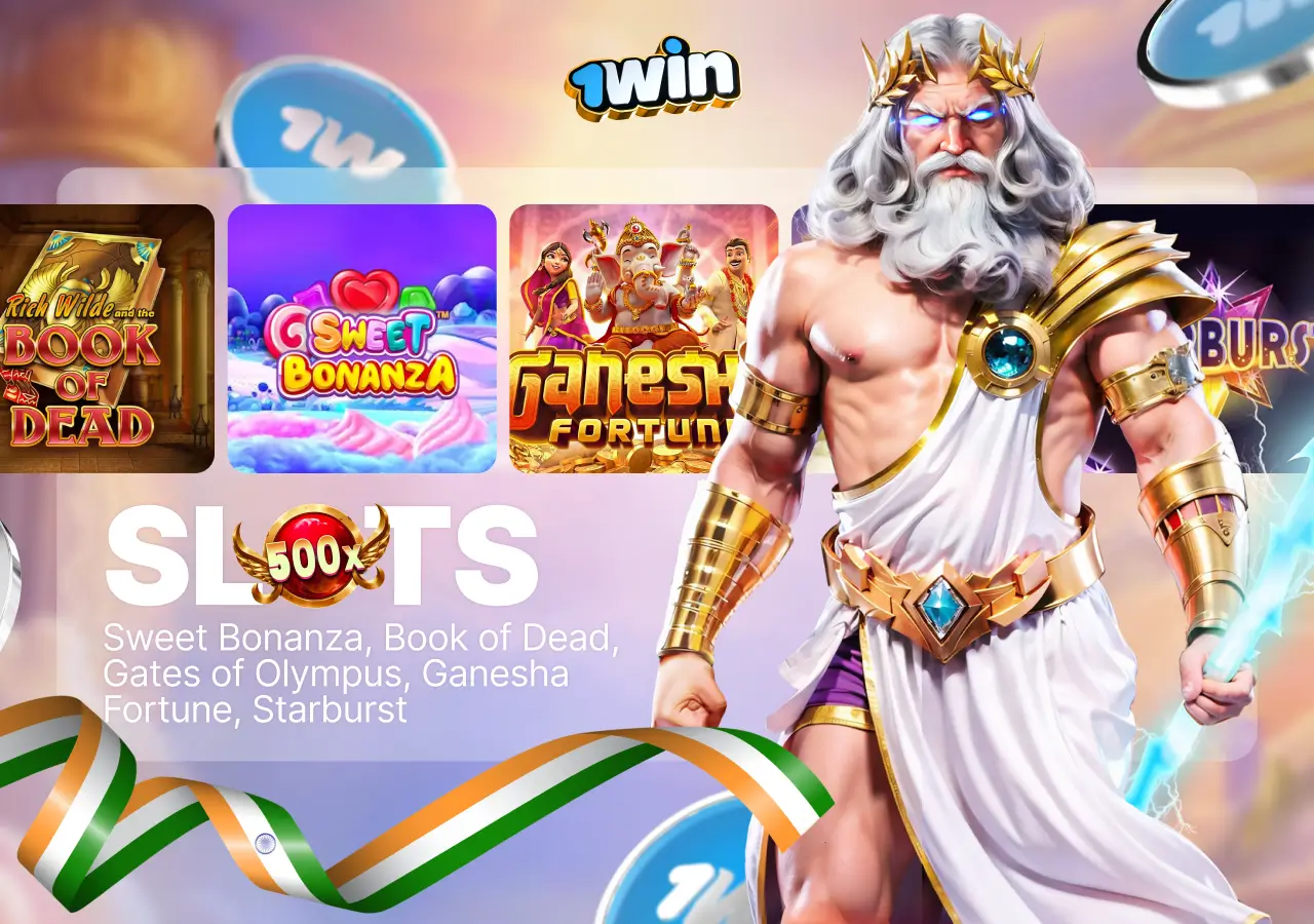 Best 1win slots for Indian players.